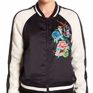 True Religion Embroidered Bomber jacket